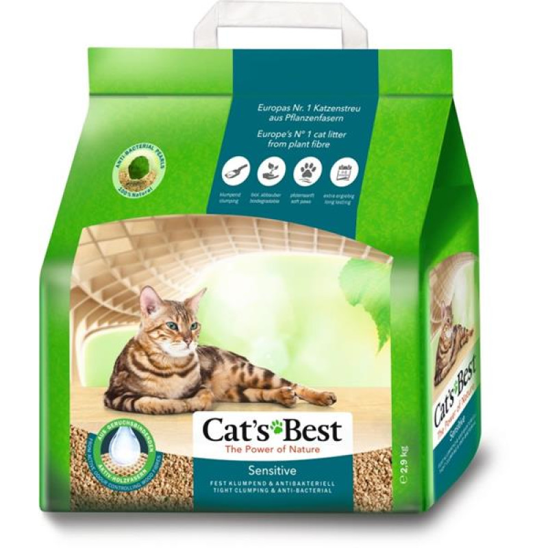 Podestýlka Cat´s Best Sensitive 8l, 2,9kg