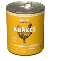 Louie konz. pro psy kuřecí s rýží 800g