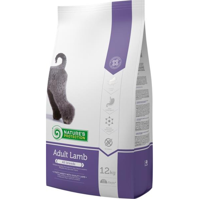 Nature's Protection Dog Dry Adult Lamb 12 kg