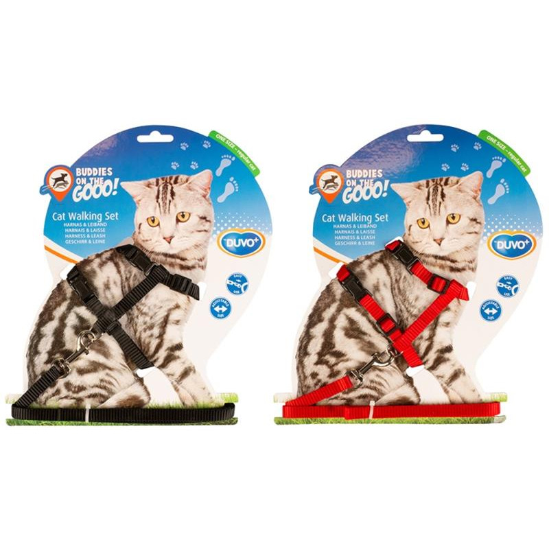 Postroj a vodítko cat DUVO+ 20-35cm/10mm-125cm