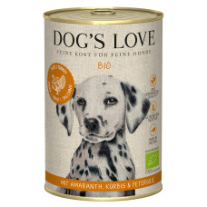 Dog's Love konzerva Bio Krocan 400g