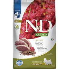 N&D QUINOA Dog GF Urinary, Duck & Cranberry Adult Mini 5 kg