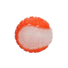 Dog Comets Dark Moon svítící míč oranžový  M/7,5cm