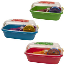 Klec hlod. křeček plast Candy mix barev 44x34x20cm