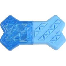 Hračka chladící kost 13,3cm modrá Flamingo