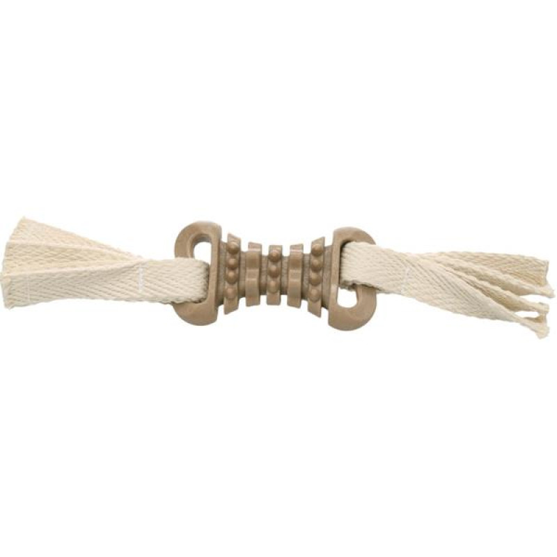 Hračka TPR Wilga kost 28cm Flamingo