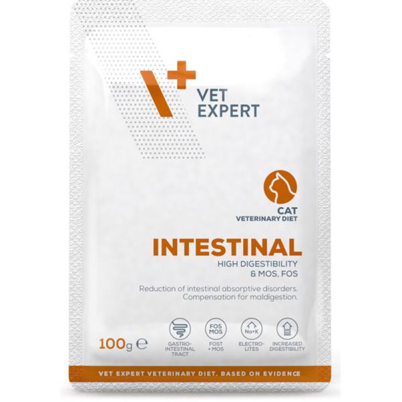 VetExpert VD 4T Intestinal Cat kapsičky 100g