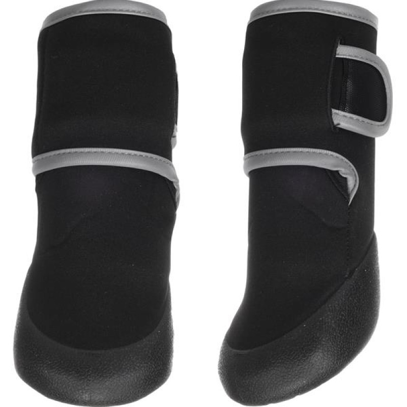 Botičky Laky 2 ks černé XXL 7,1x7,3cm Flamingo