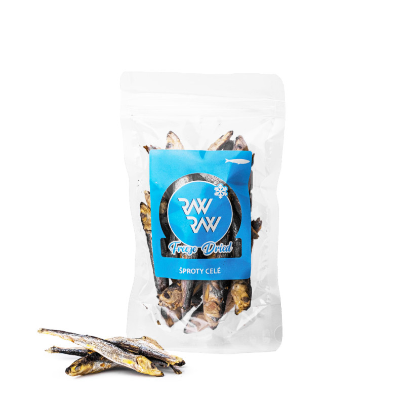 RAW RAW Freeze Dried Šproty celé 50g