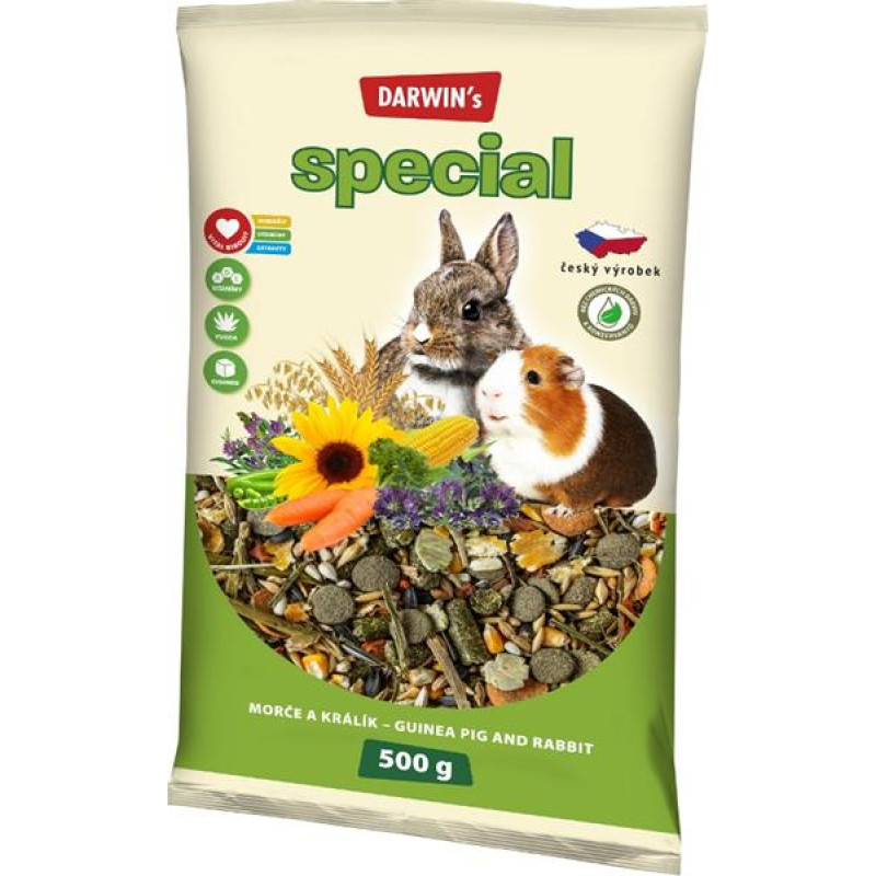 Darwins Speciál morče, králík 500 g