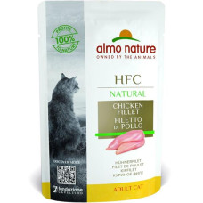 Almo Nature cat kaps. Natural-kuřecí filet 55g
