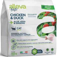 ALLEVA HOLISTIC Cat Dry Adult Chicken&Duck 400g