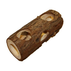 Hračka hlod. přírodní dřevo tunel S NatureFirst 15x6cm