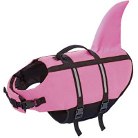 Plovací vesta Sharki M 35cm růžová Nobby