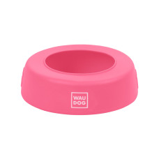 WAUDOG miska silikonová nerozlévací  750ml růžová