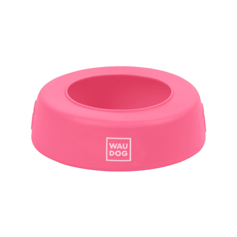 WAUDOG miska silikonová nerozlévací  750ml růžová