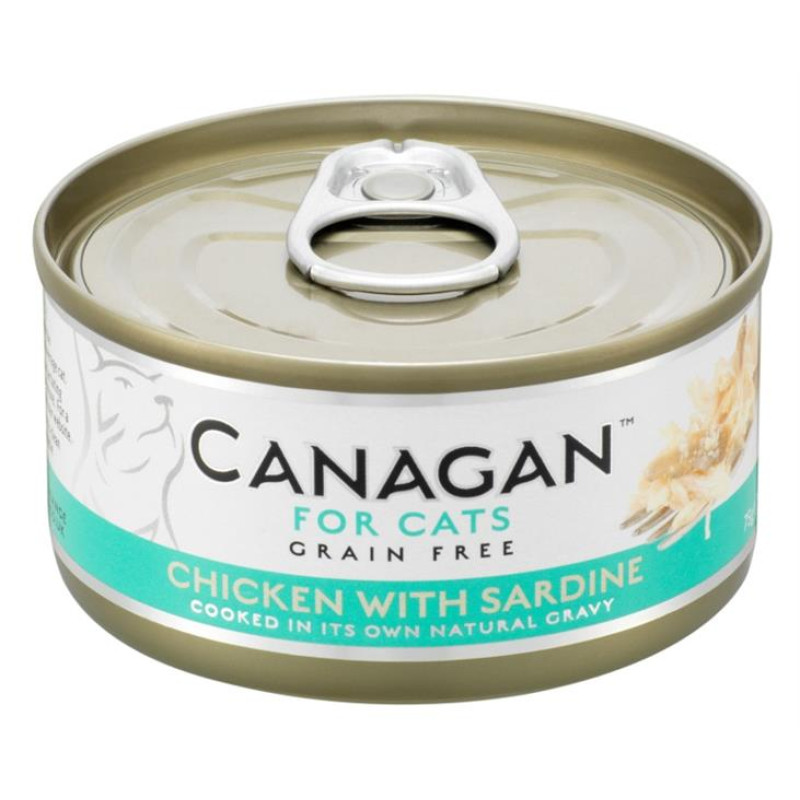 Canagan Cat konz. - Kuře a sardinky 75 g