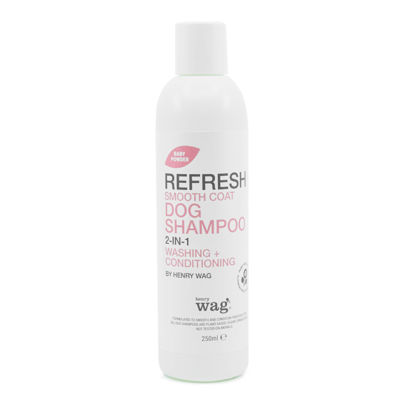 Henry Wag Refresh Psí šampon 2v1 pro hladkou srst - Baby Powder