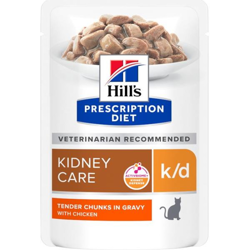 Hill's Prescription Diet Feline k/d kapsička Chicken 12 x 85 g