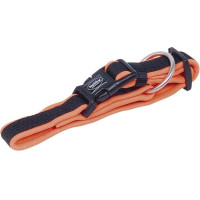 Obojek nylon Mesh Preno 50-65cm x 25-35mm oranžový Nobby