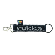 Rukka Solid klíčenka s logem černá