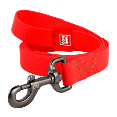 WAUDOG vodítko voděodolné Collartex červené (122cm/1,5cm)