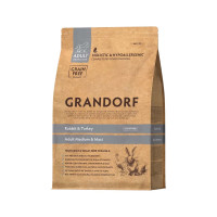 Grandorf granule pro psy Adult Medium & Maxi - Králík a krocan GF  3kg