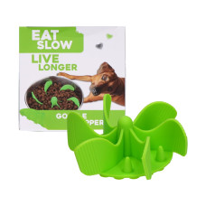Eat Slow Live Longer zpomalovací Spirála do misky zelená M - SLEVA 5% poškozený obal