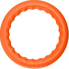 Hračka tréninkový pěnový kruh oranžový 20cm PitchDog