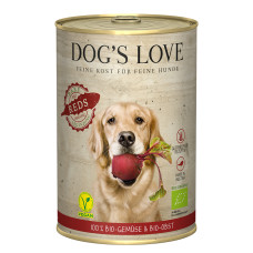 Dog's Love konzerva Barf Bio Vegan Reds 400g