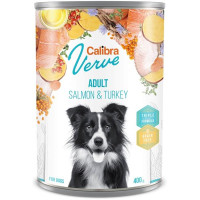 Calibra Dog Verve konz. GF Adult Salmon & Turkey 400 g