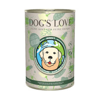 Dog's Love konzerva Insect Hmyz a králík 400g