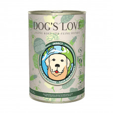 Dog's Love konzerva Insect Hmyz a králík 400g