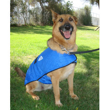 Chladící vesta pro psy HyperKewl modrá 15-20cm / XS - vytržený šev 10 % sleva