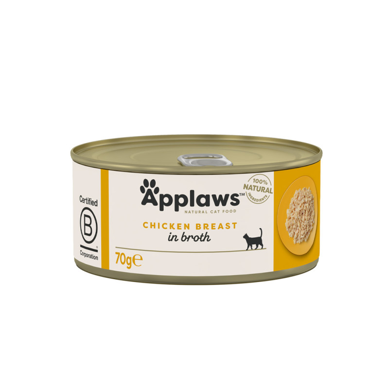 Applaws konzerva Cat Kuřecí prsa 70g 