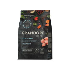 Grandorf FRESH granule pro psy Adult Mini - Krocan 3kg