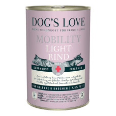 Dog's Love konzerva DOC Light Mobility hovězí 400g