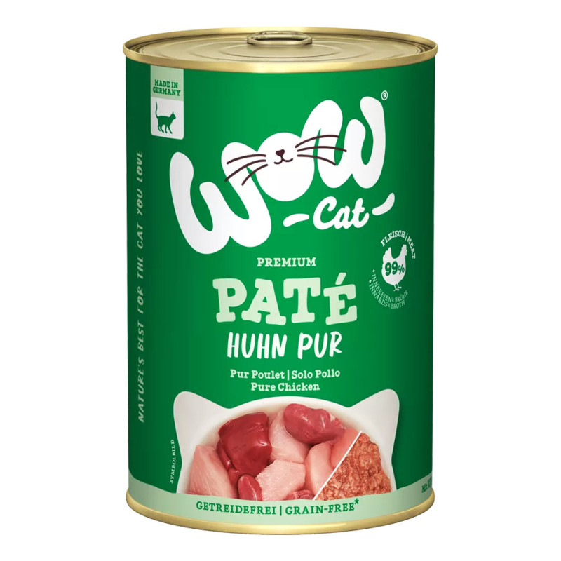 WOW Cat konzerva Paté Kuře PUR Adult 400g