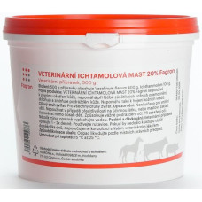 Ichtammolová mast 20% 1kg veterinární
