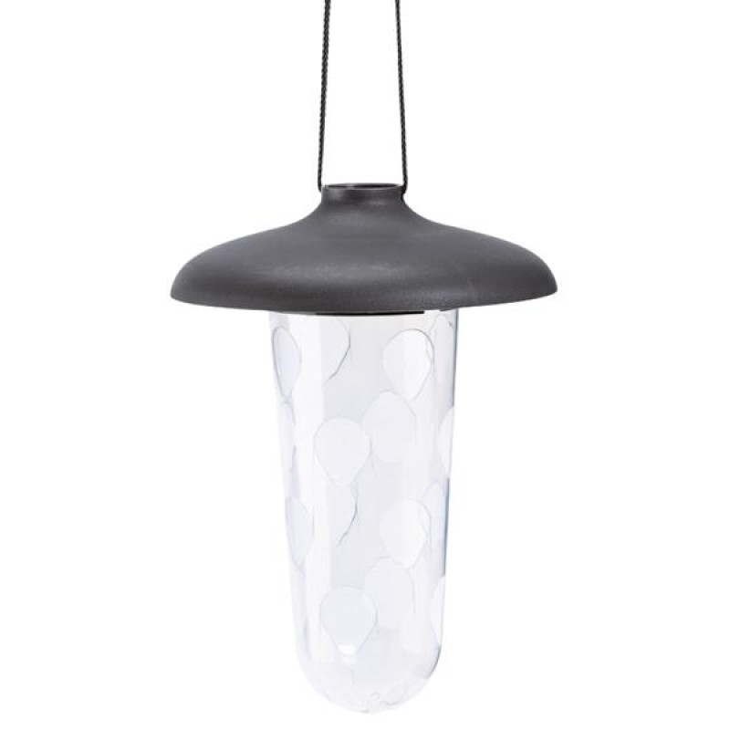 Krmítko venkovní plast Robin sv.antracit Plastia 16x22cm