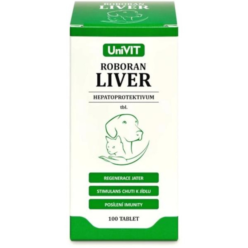 Roboran Liver pro psy a kočky 100 tbl