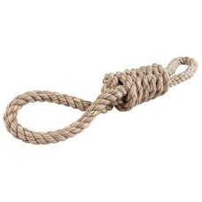 Hračka lano Flossy tažné 40cm hnědé Duvo+