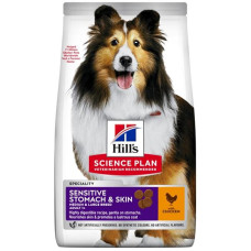 Hill's Science Plan Canine Adult Sensit. Stom.& Skin Medium Chicken 2,5 kg