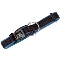 Obojek nylon Mesh Preno 25-35cm x 15-20mm modrý Nobby
