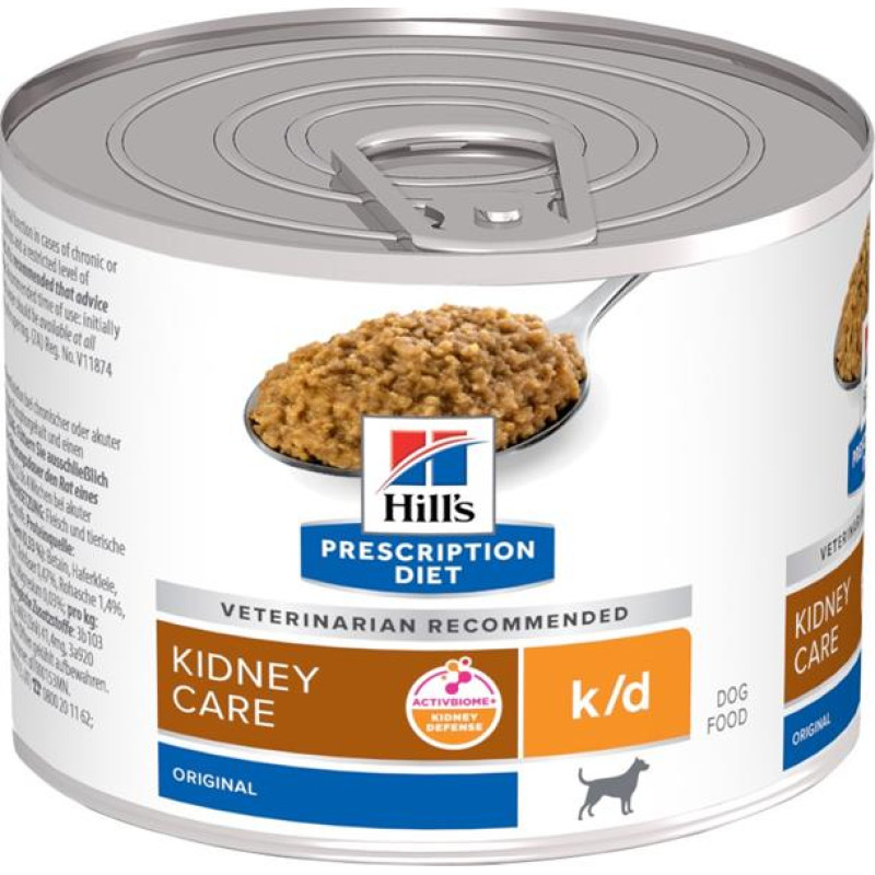Hill's Prescription Diet Canine k/d Mini konzerva 180 g