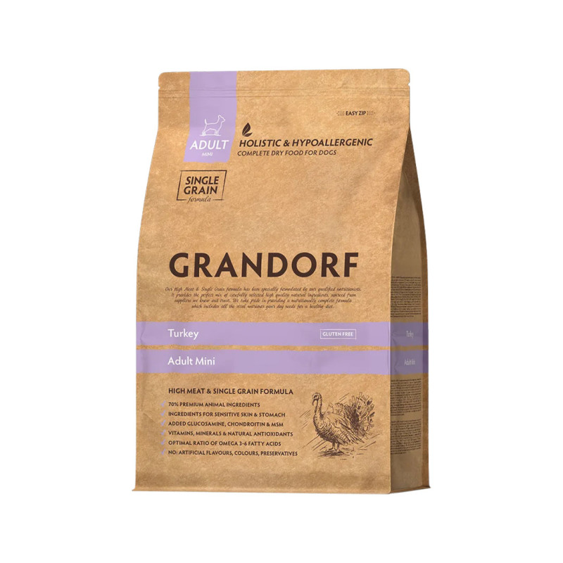Grandorf granule pro psy Adult Mini - Krocan 3kg