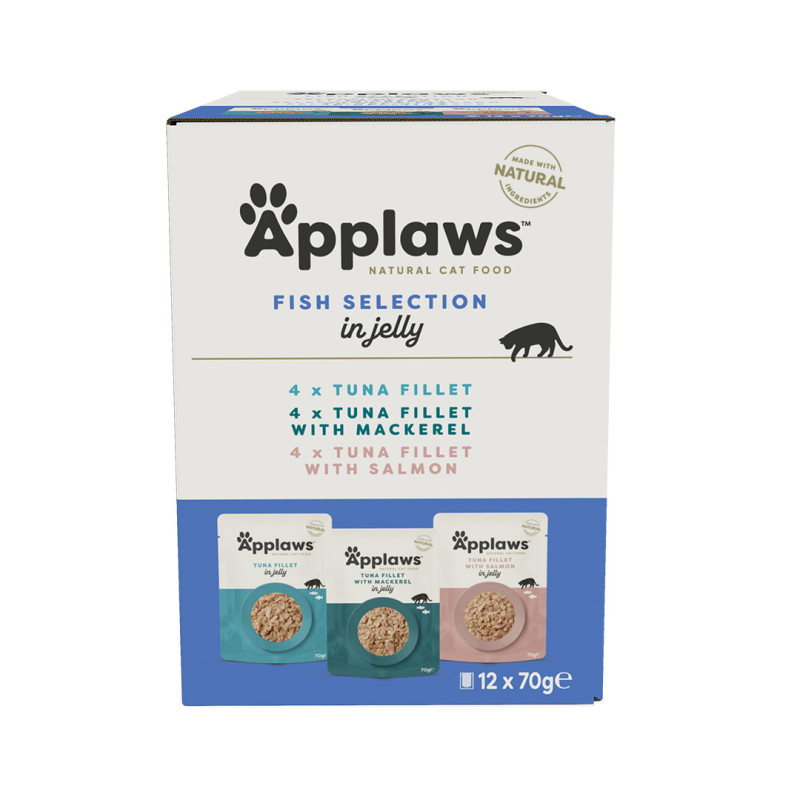 Applaws kapsička Cat Jelly Multipack Ryby 12x70g