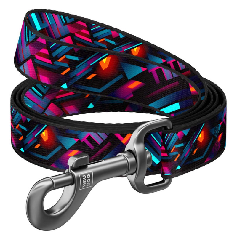 WAUDOG vodítko nylon Laser Game   (S/122cm/1,5cm) 