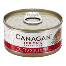 Canagan Cat konz. - Kuře s hovězím 75 g