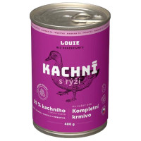 Louie konz. pro psy kachní s rýží 400 g